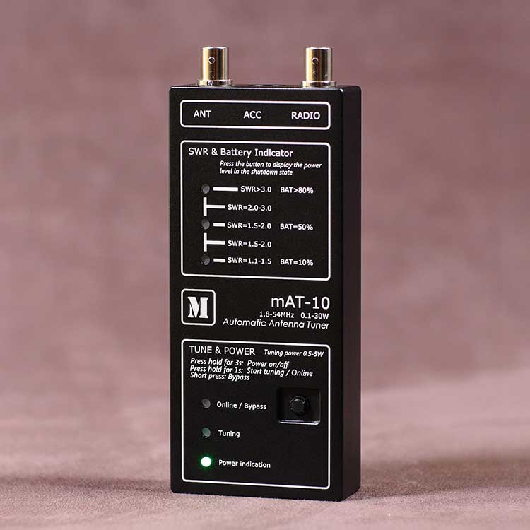 mAT-10 HF Automatic Antenna Tuner